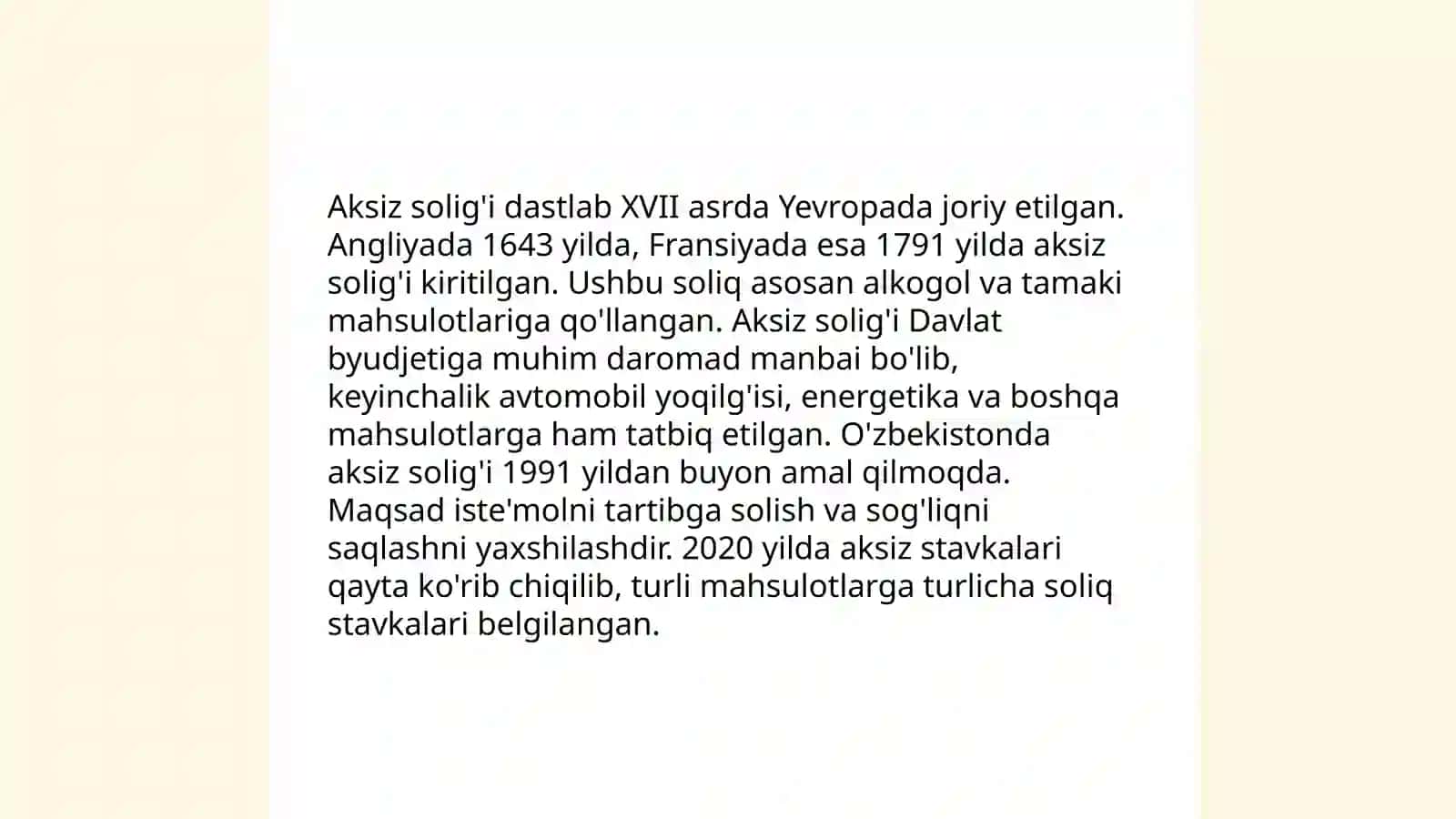 Aksiz solig'i 4