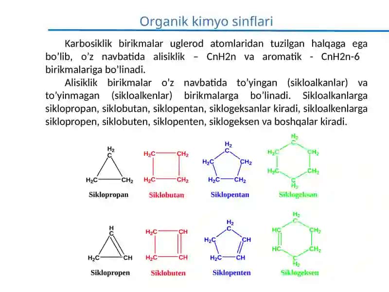 Organik kimyo 4