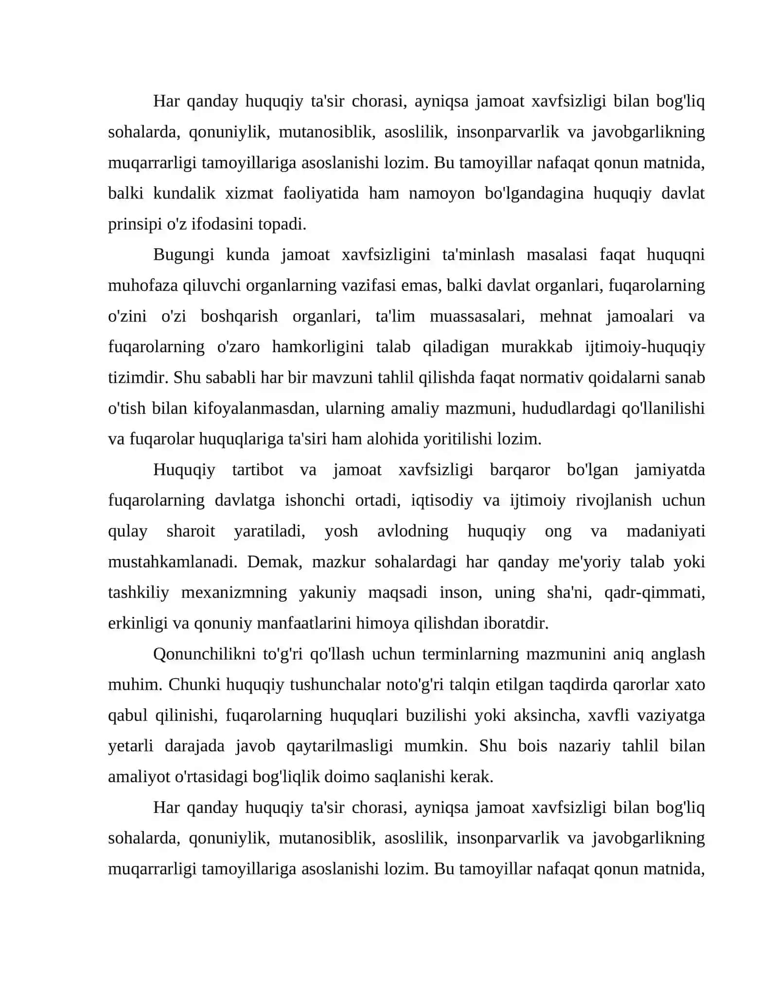 JINOYATCHILIK OSHGAN MAHALLALARDAGI KRIMINOGEN VAZIYATNI BARQARORLASHTIRISHDA MAHALLANING O'RNI VA ROLI 4