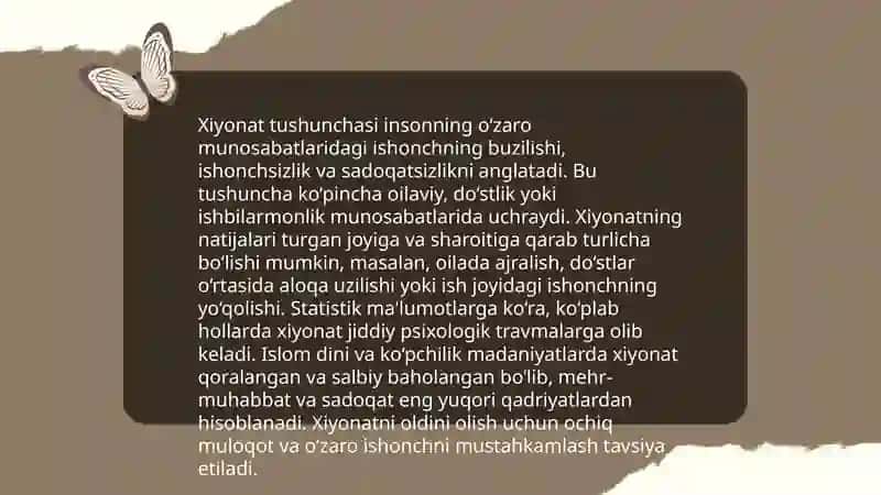 "Dunyoning ishlari" asaridagi "Xiyonat" hikoyasi 4