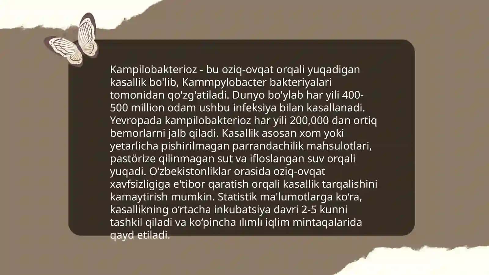 Kampilobakterioz qo'zg'atuvchisi va laboratoriya diagnozi 4