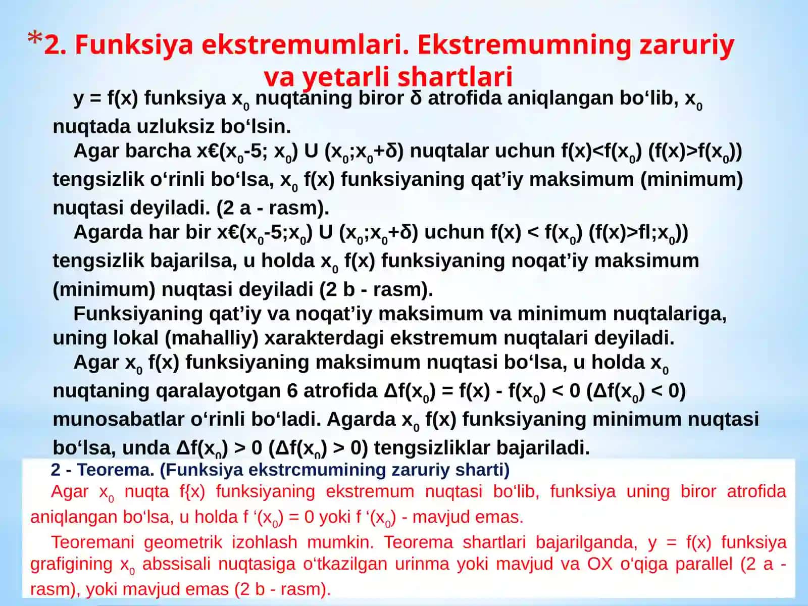 Funksiyani hodisalayotgan va uning grafikini chizish 4