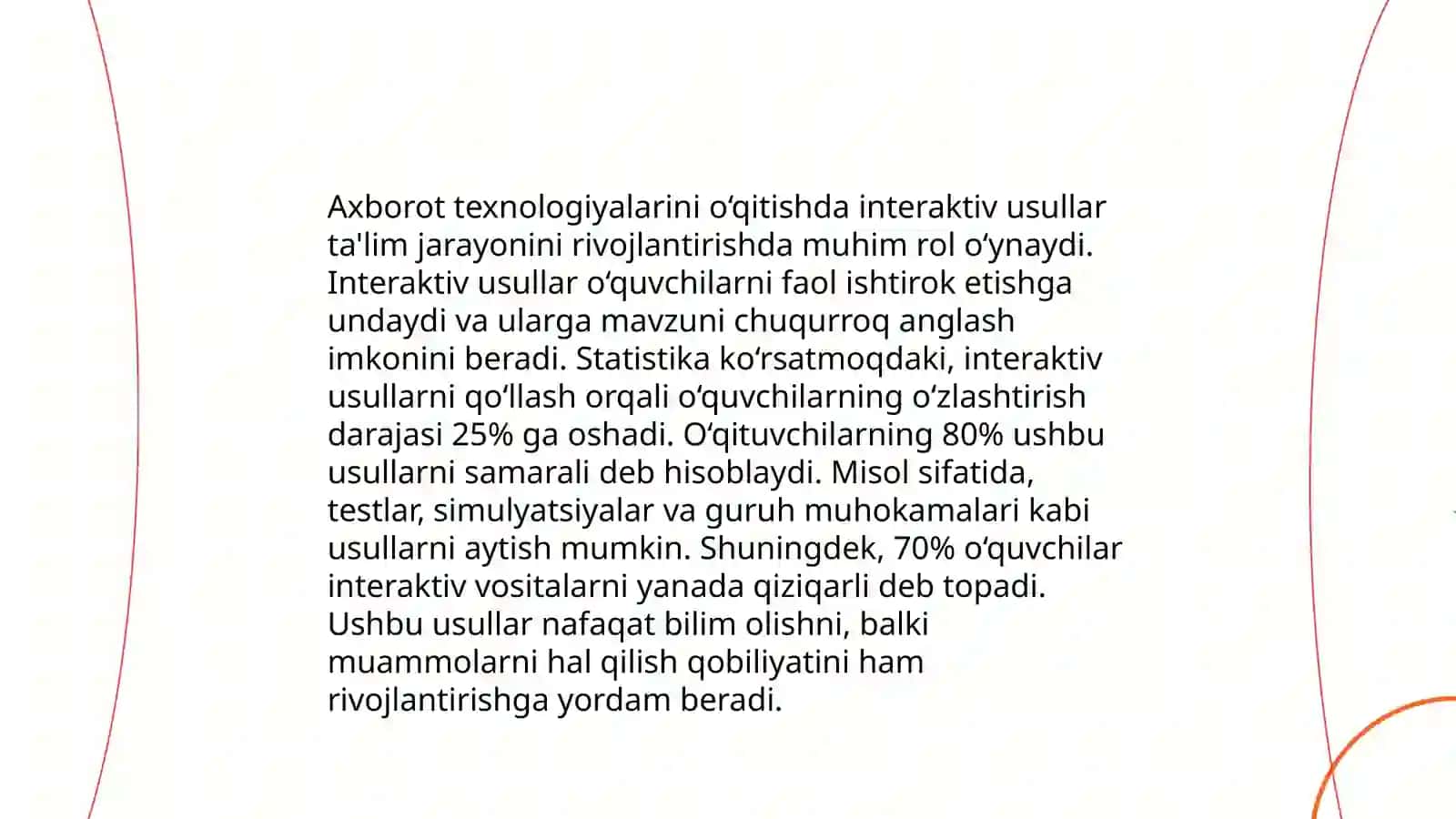 Informatika va axborot texnalogiyalari fanidan fakultativ darslarni tashkil etish metodikasi 4