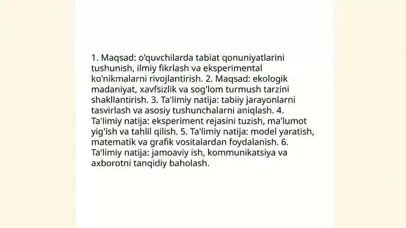 Tabiiy fanlar nazariyasi va metodikasi 4
