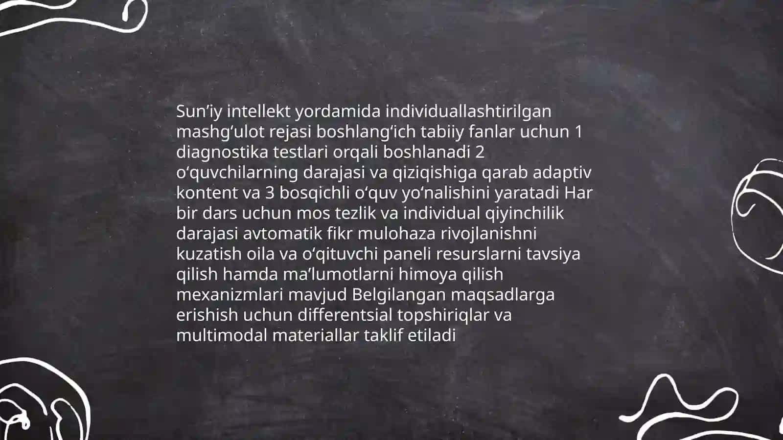 Boshlangʻich taʼlim tabiiy fanlar darslarida sunʼiy intellektdan foydalanish 4