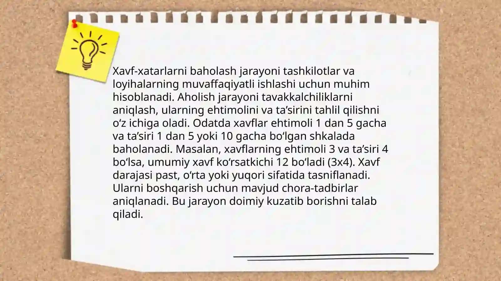 Ta’minot jarayonini tahlil qilish 4