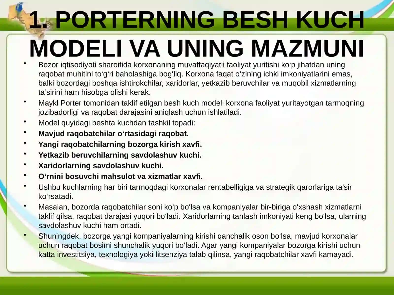 Porterning Besh Kuch Modeli 4