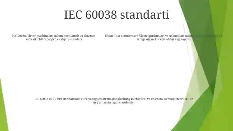 Elektr Toki Standardlari 4