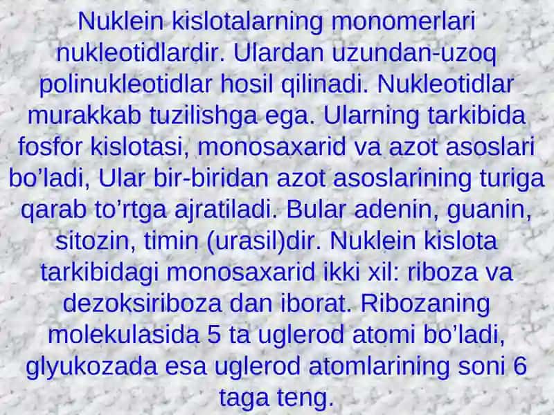 Nuklein kislotalar 4