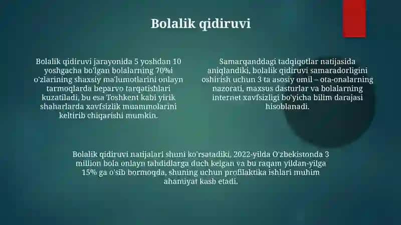 Ma'lumotlarni qidirish va tartiblash nazariyasi 4