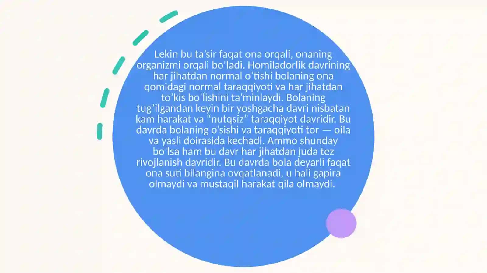 Chaqaloqlik davrining o'ziga xos psixologik xususiyatlari 4
