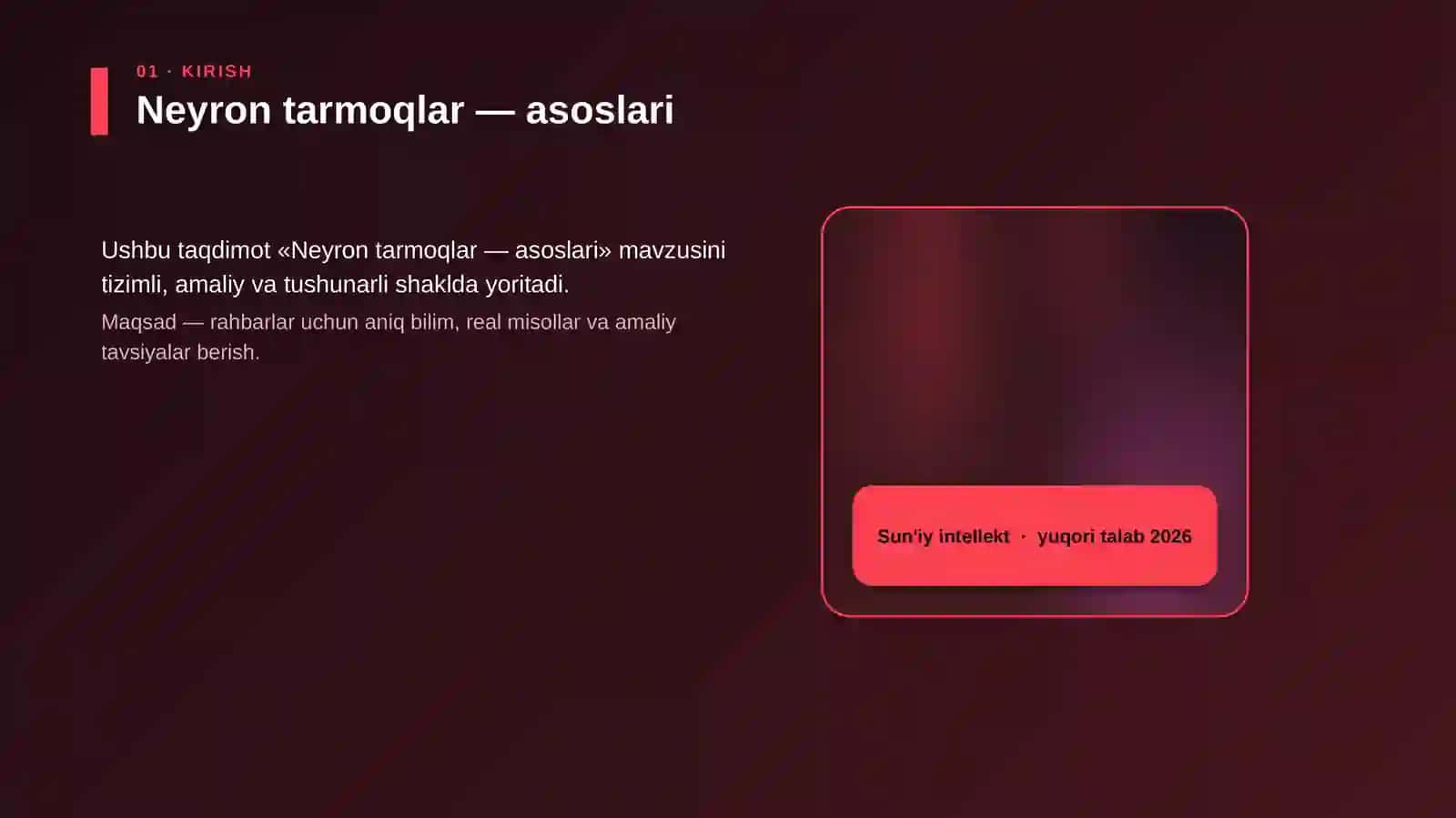 Neyron tarmoqlar — asoslari 4