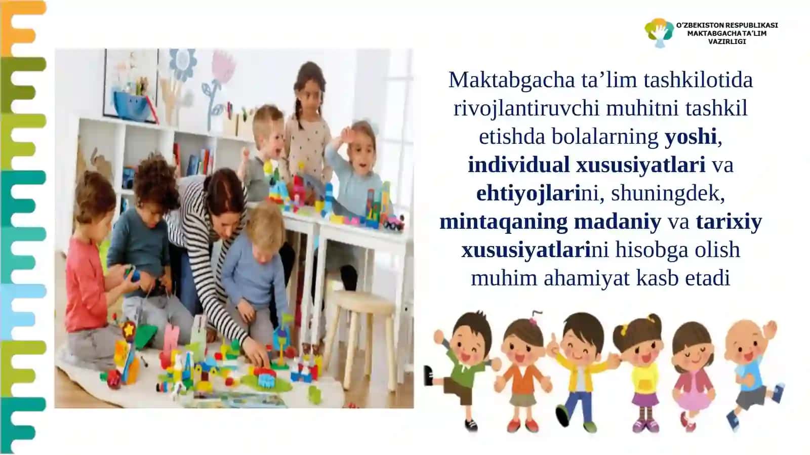 RIVOJLANTIRUVCHI MUHITNI TASHKIL QILISH 4