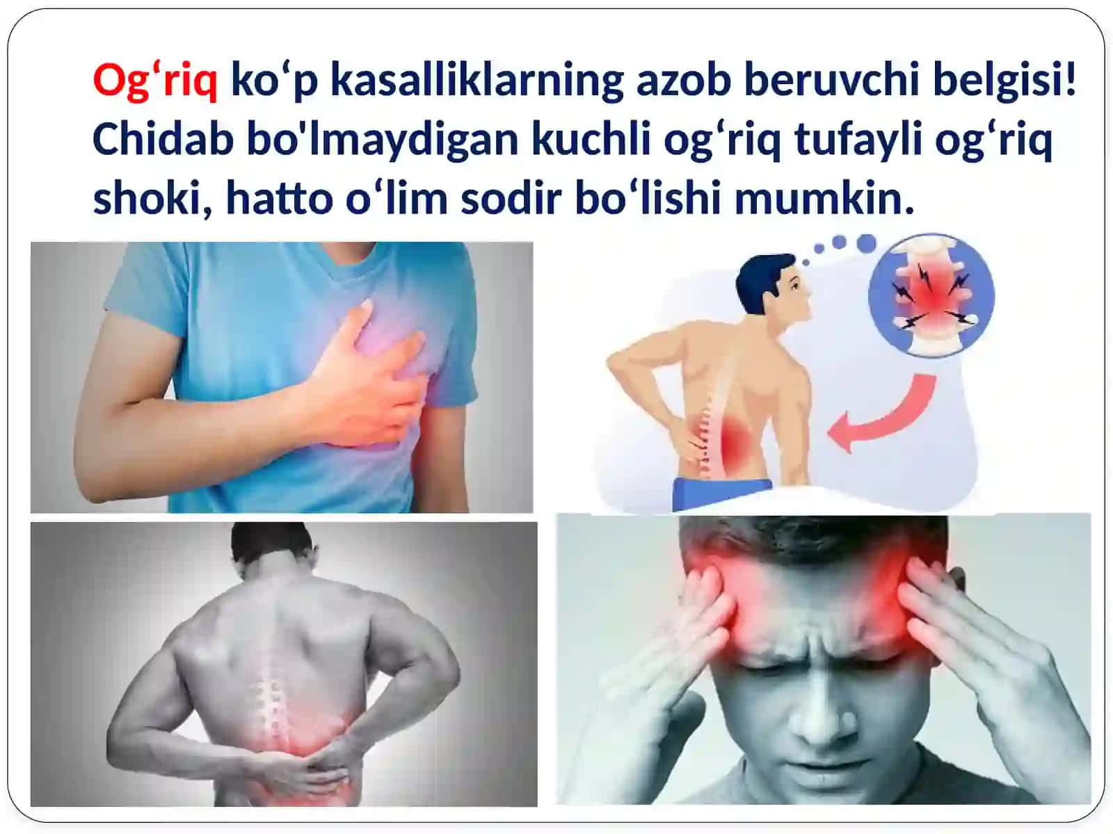 Og’riq qoldiruvchi vositalar. Narkotik va nonarkotik analgetiklar 4
