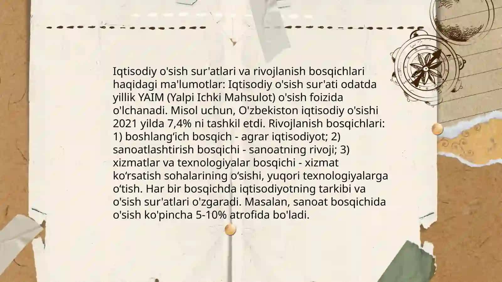 Rivojlanayotgan mamlakatlar xalq xo'jaligiga umumiy tavsif 4