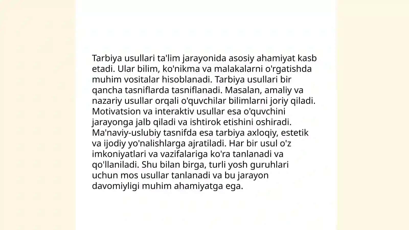 Ta'lim jarayonining nazariy asoslari 4