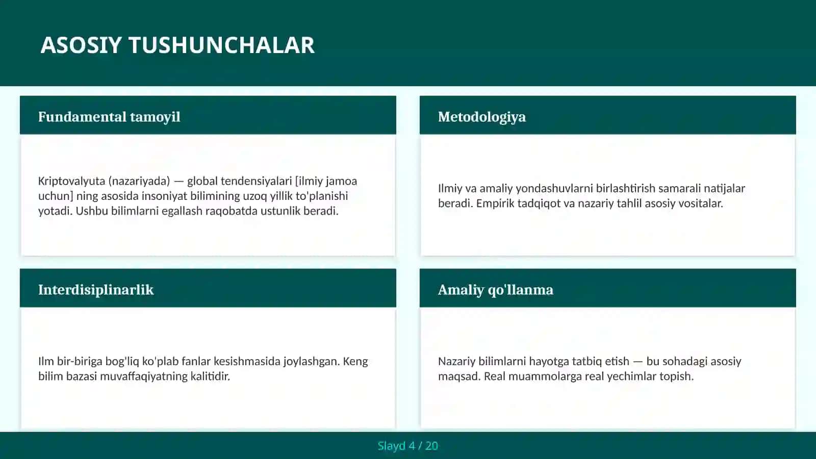 Kriptovalyuta (nazariyada) — global tendensiyalari [ilmiy jamoa uchun] 4