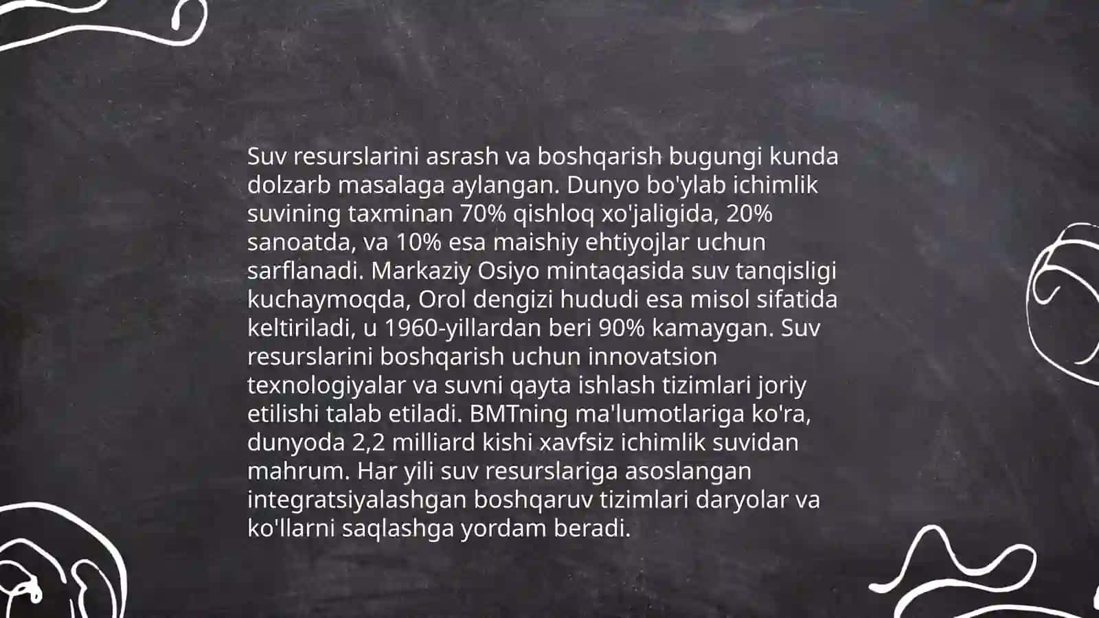 Ekologiya va tabiatni asrash 4