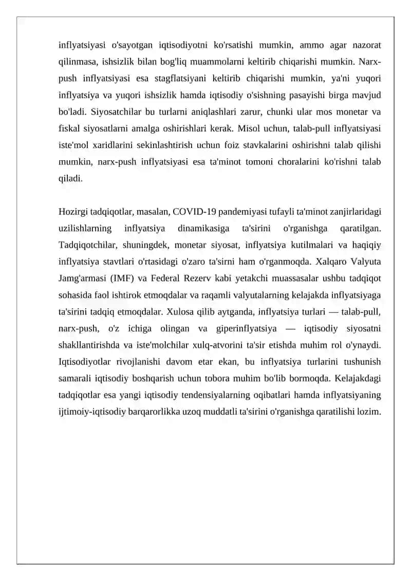 Inflyatsiya Turlari 4