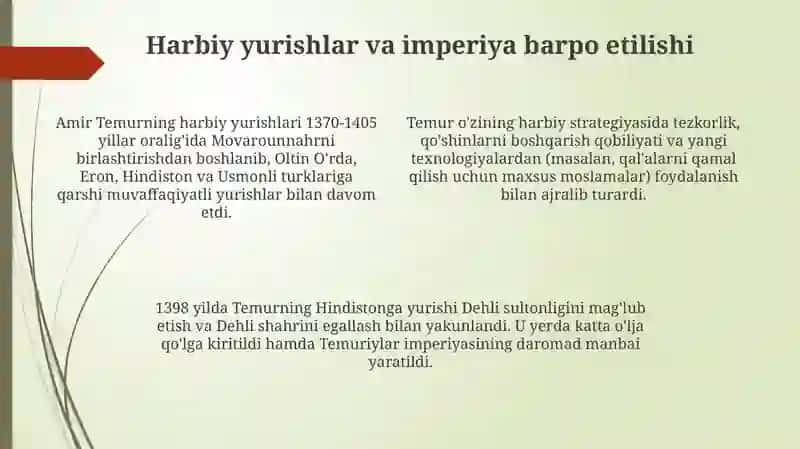 Amir Temur Buyuk davlat arbobi 4