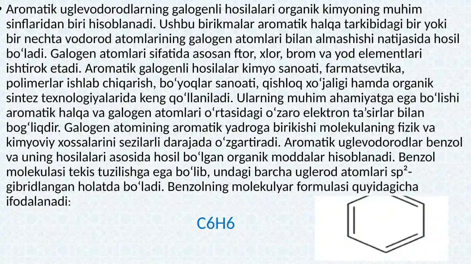 Brombenzol sintezi,uning tuzilishi va xossalari 4