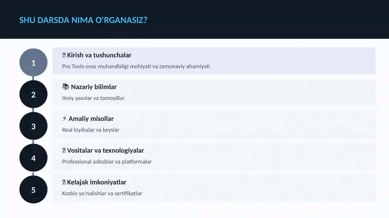 Pro Tools ovoz muhandisligi 4