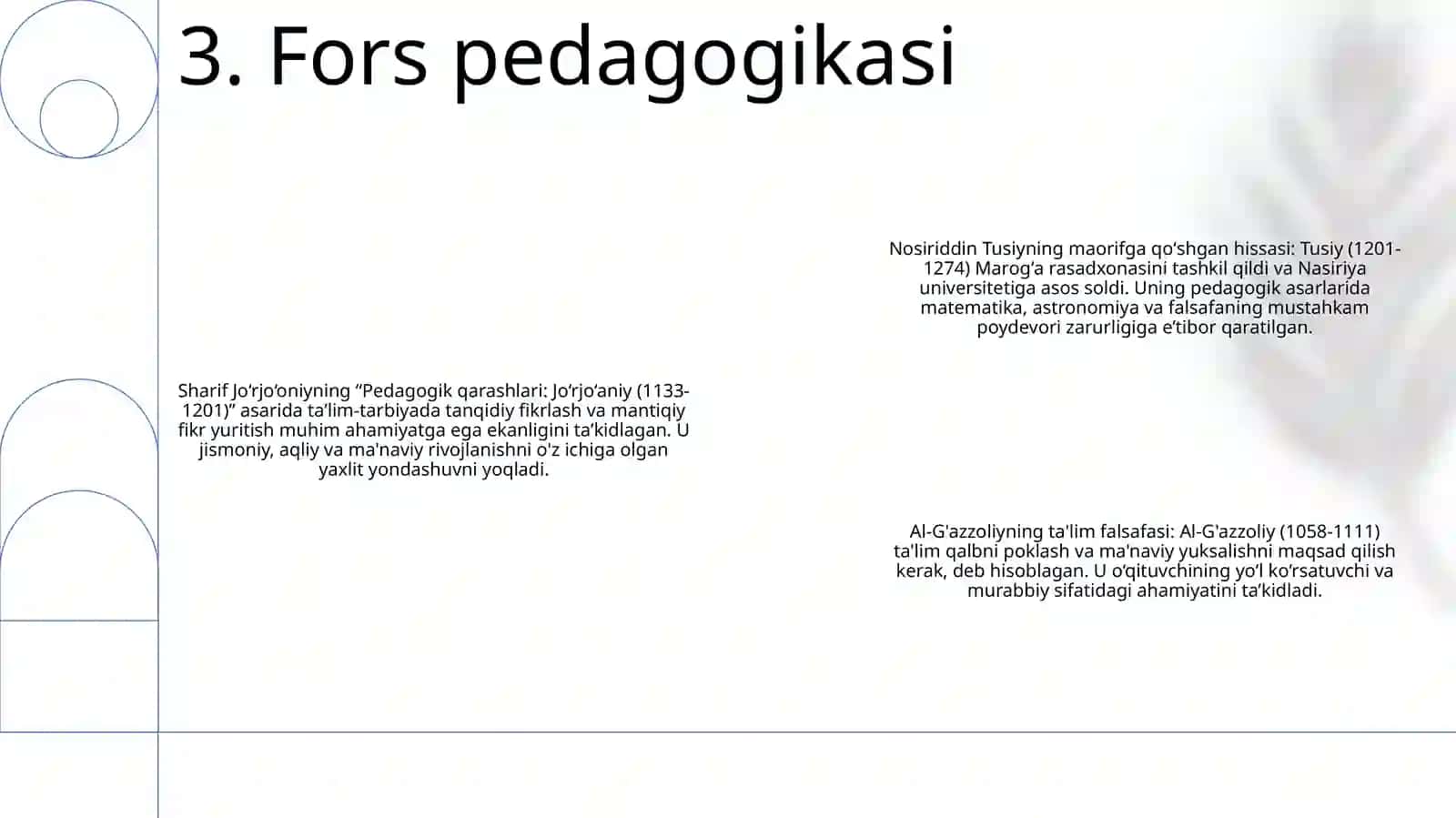 Ix - Xii Asrlar Sharq UygʻOnish Davrida Pedagogik Fikrlarning Rivojlanishi 4