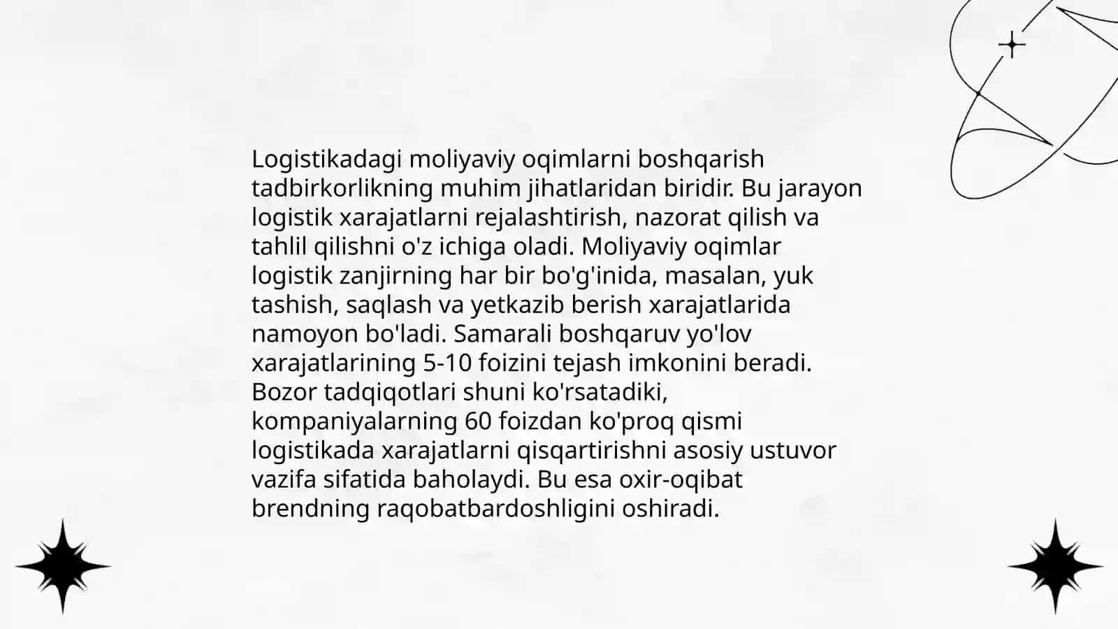 Moliyaviy oqimlar 4