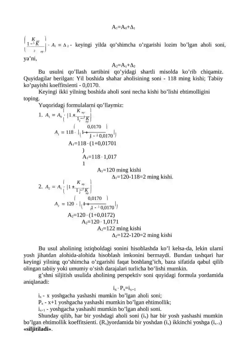 Aholi harakati statistikasi 4