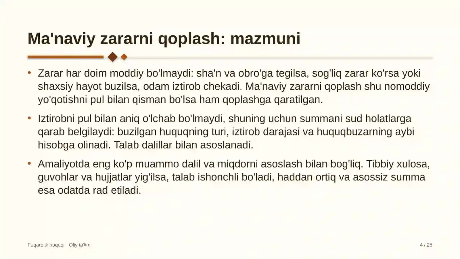 Ip yigiruv fabrikalarida ma'naviy zararni qoplash 4