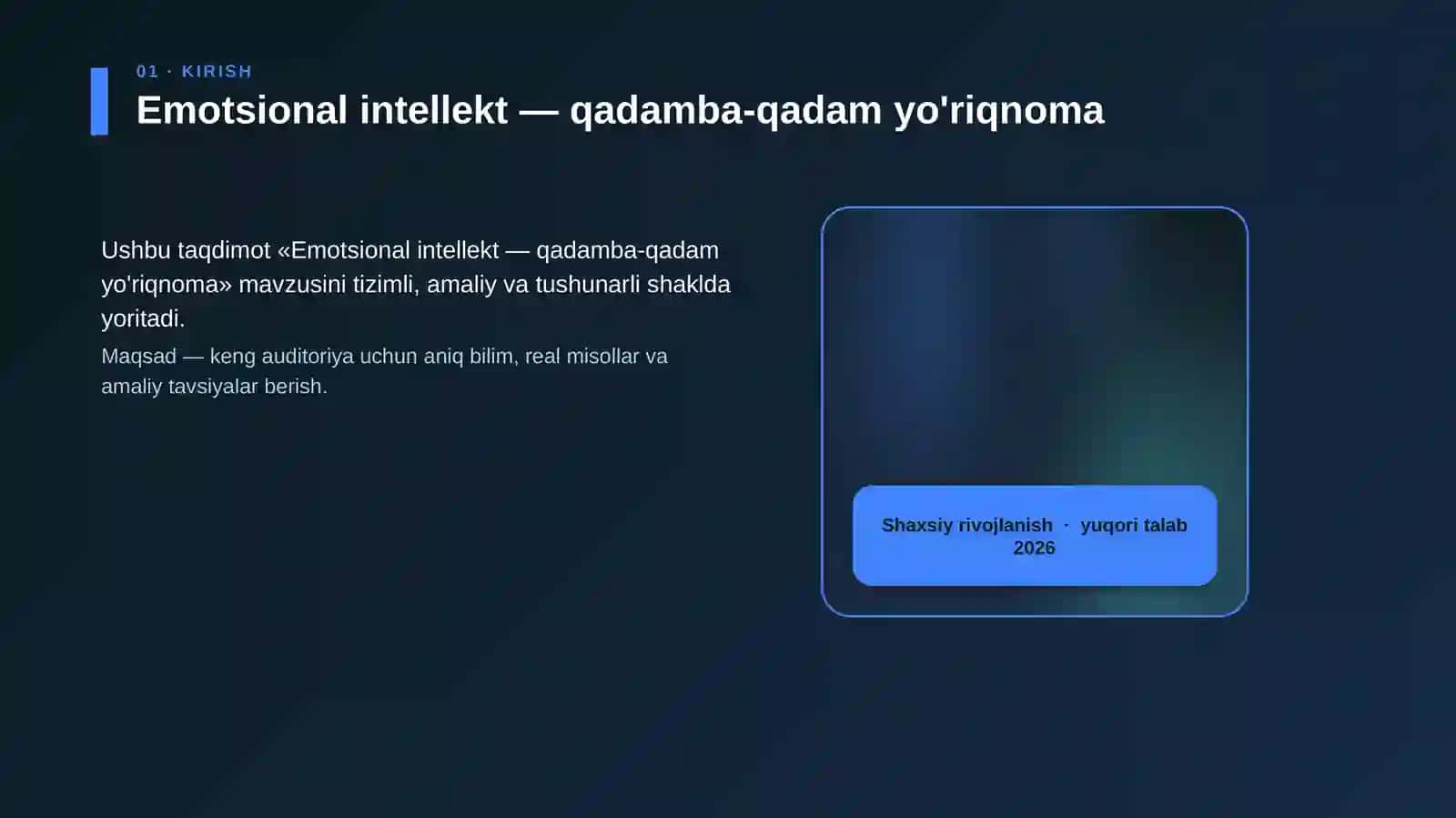 Emotsional intellekt — qadamba-qadam yo'riqnoma 4
