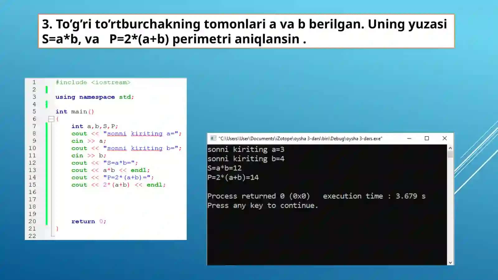 Matematika Yo'nalishi 1-Bosqich 25.06 - Guruh talabasi 4