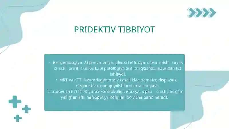 SUNIY INTELLEKTNING TIBBIYOTDEGI REVOLUTSIYASI VA AHAMIYATI 4