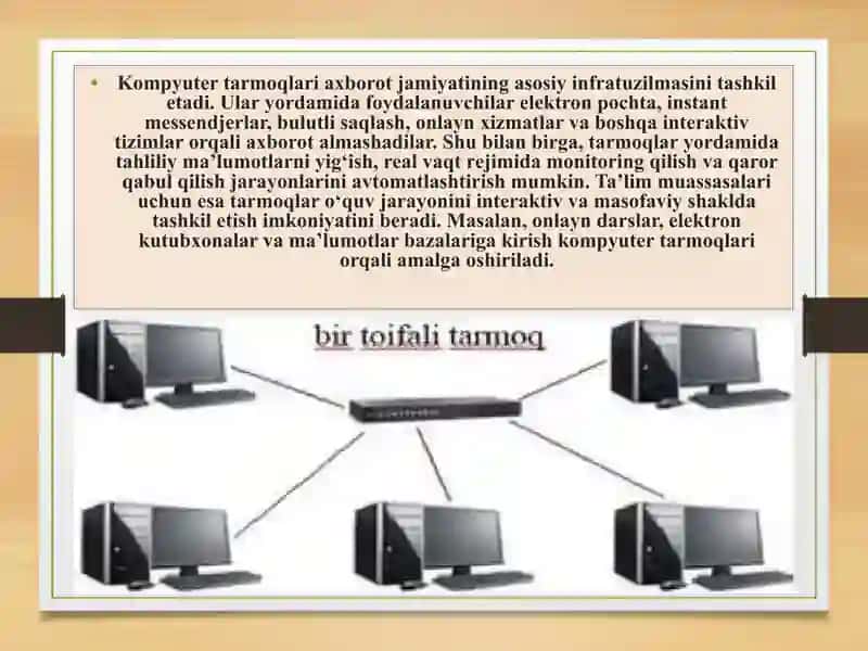 Kompyuter tarmoqlari ma’lumotlari bazasi 4