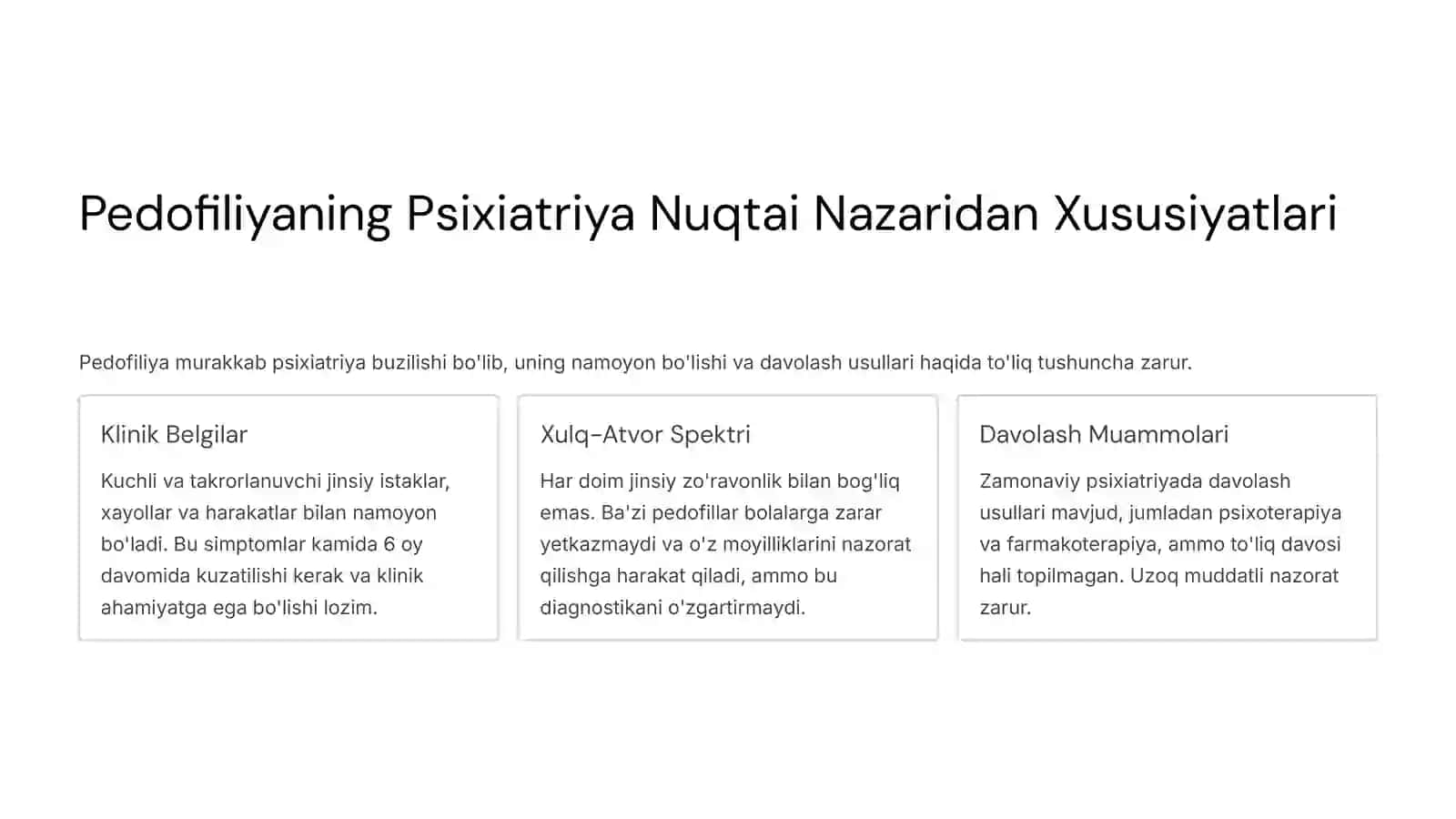 Bolalar va o'smirlarda jinsiy xulq-atvor buzilishlari 4