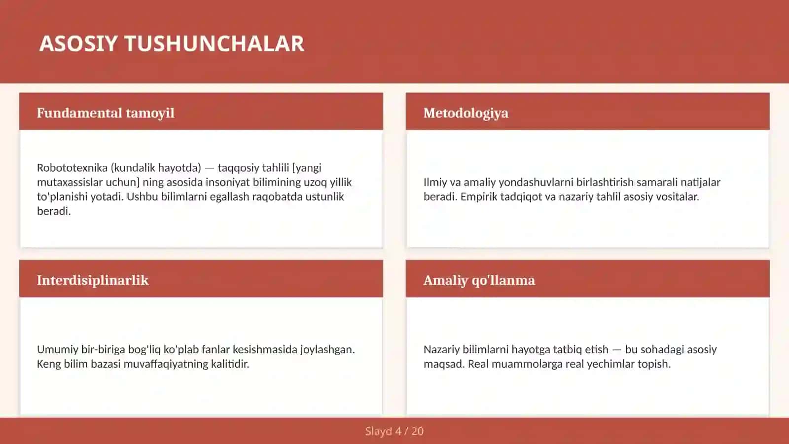 Robototexnika (kundalik hayotda) — taqqosiy tahlili [yangi mutaxassislar uchun] 4