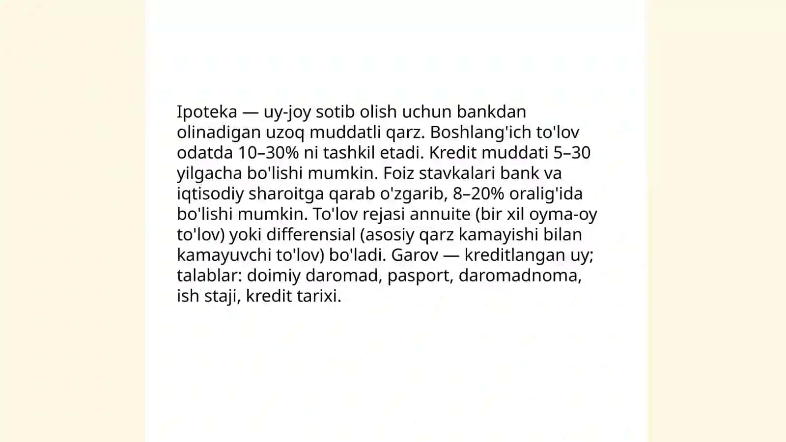 Keleshek ushin qarijlar kiritiw 4
