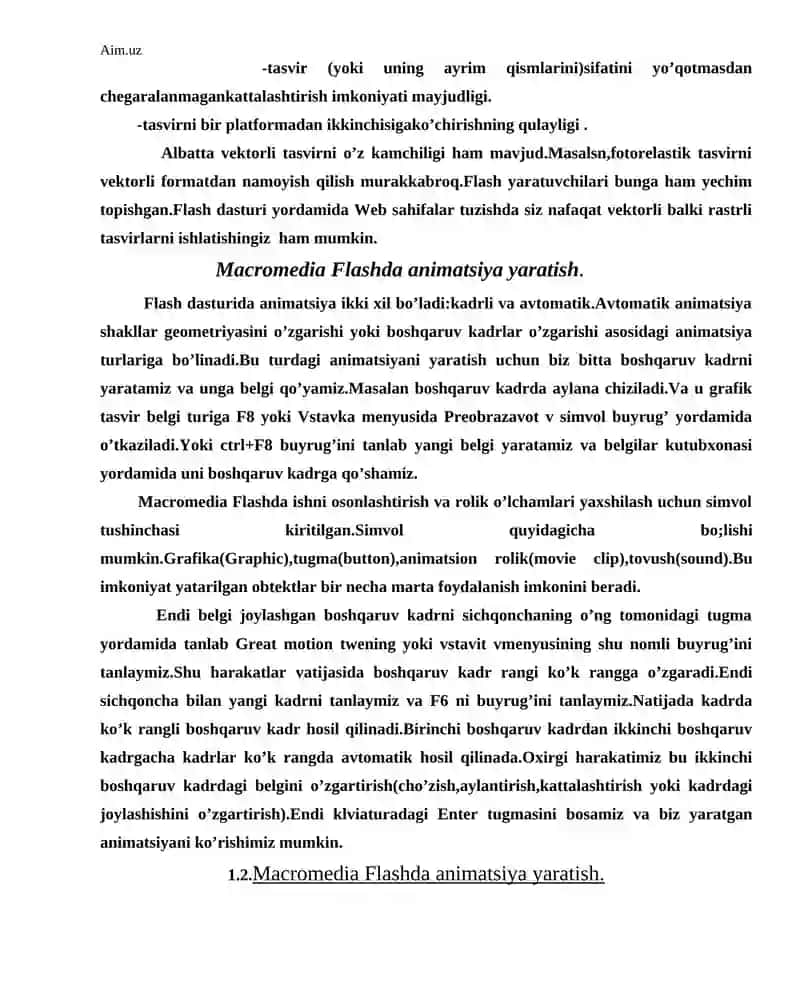 Macromedia Flash 8 dasturi 4