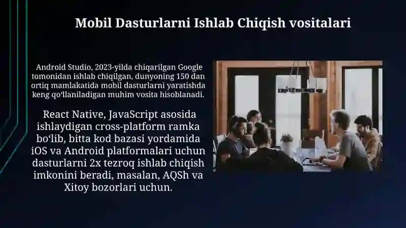 Zamonaviy dasturiy vositalar bilan ishlash axborot texnologiyalari 4