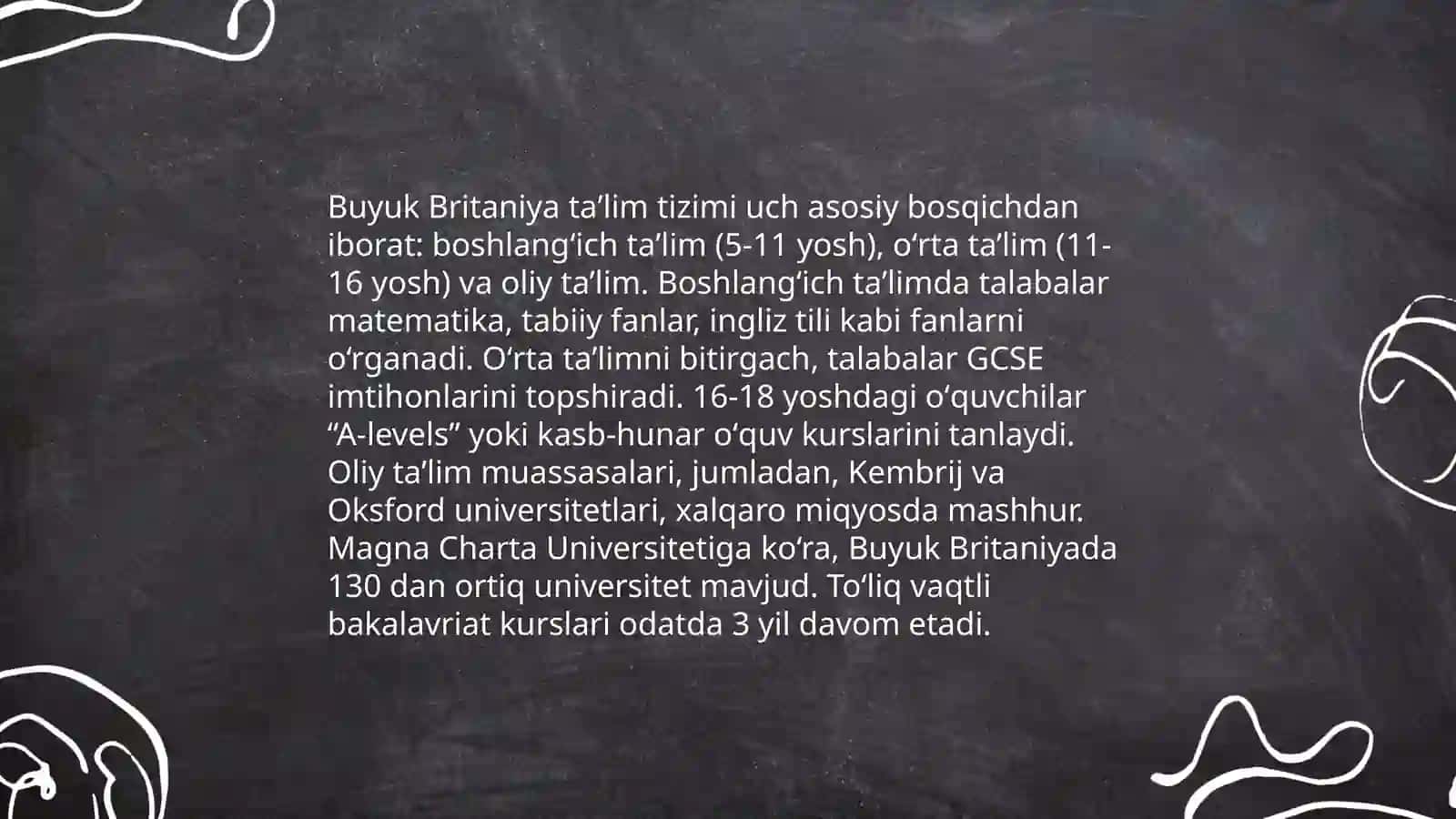 Shahrisabiz davlat pedagogikasi O'zbek tili adabiyoti yo'nalishi 3- kurs talabasi Kamariddinova Layloning Xalqaro baholash asoslari fanidan mustaqil ta'lim taqdimot 4