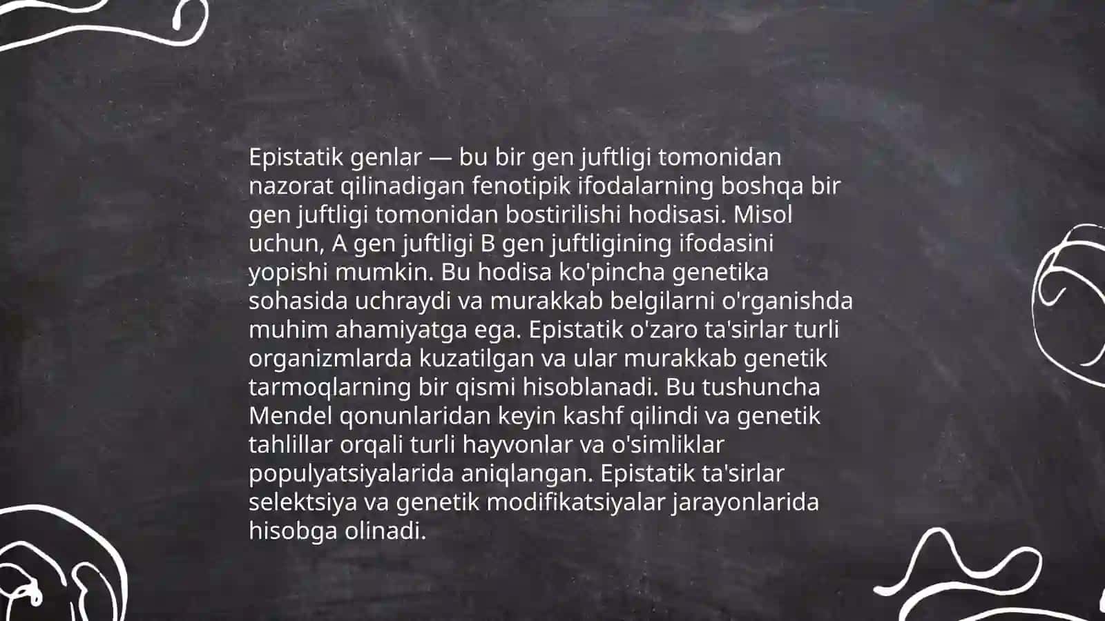 Komplementar genlar ta'siri 4