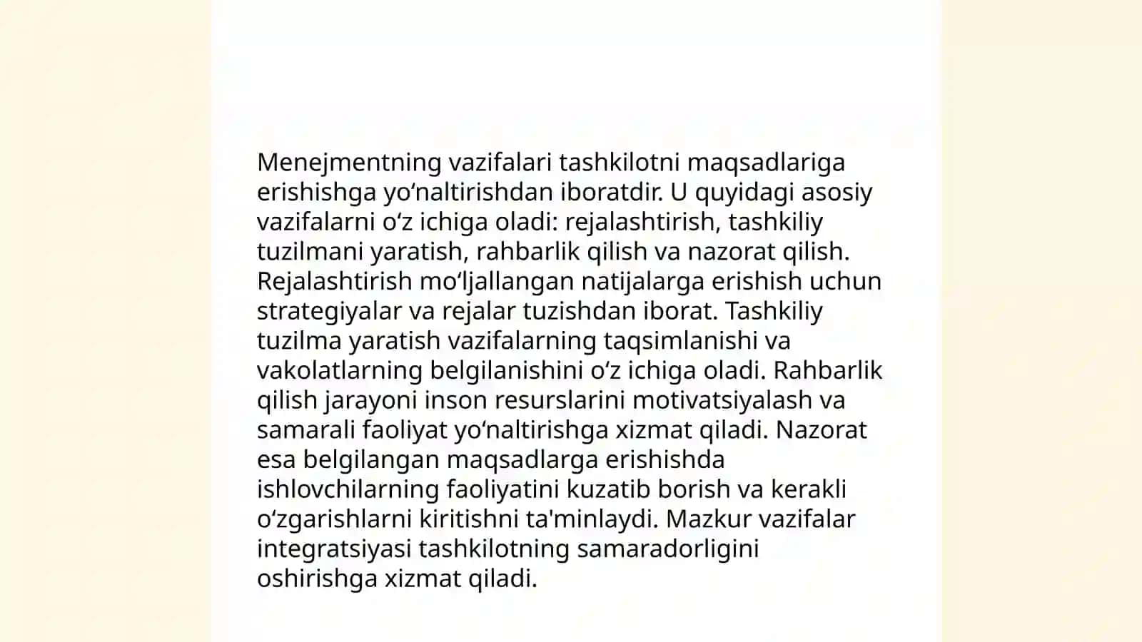 Menejment fanining mazmuni va mohiyati 4