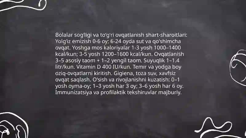Maktabgacha tarbiya davridagi bolalar taraqqiyotining umumiy shart - sharoitlari 4