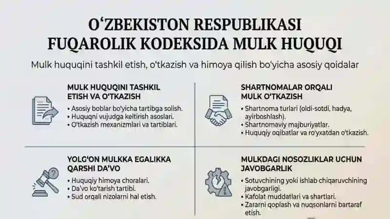 Mulk huquqi va boshqa moddiy huquqlari himoya qilish 4