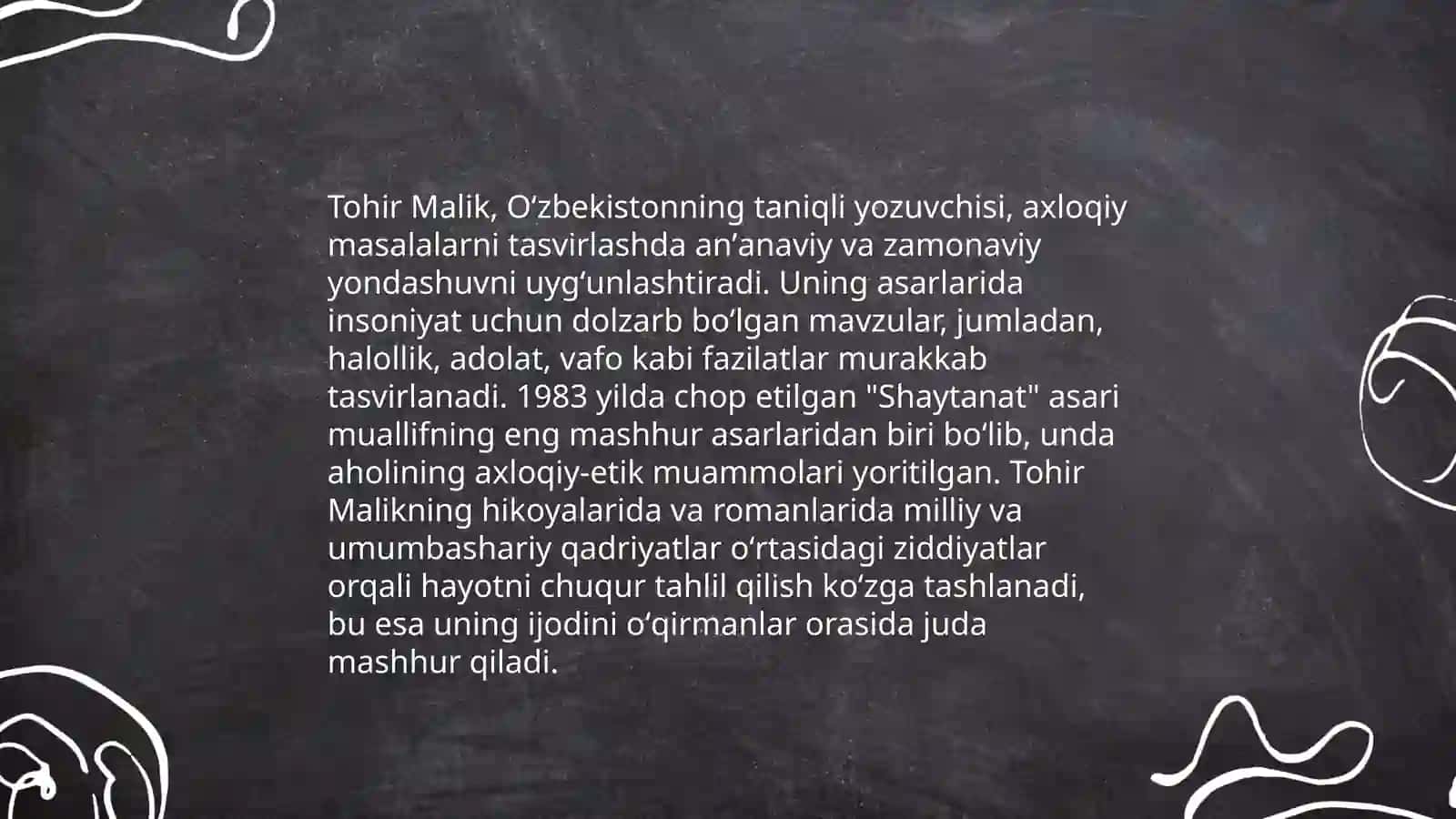Tohir Malikning "Shaytanat" asarining axloqiy-didaktik tahlili 4