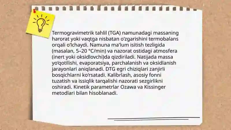 Termik tahlil 4