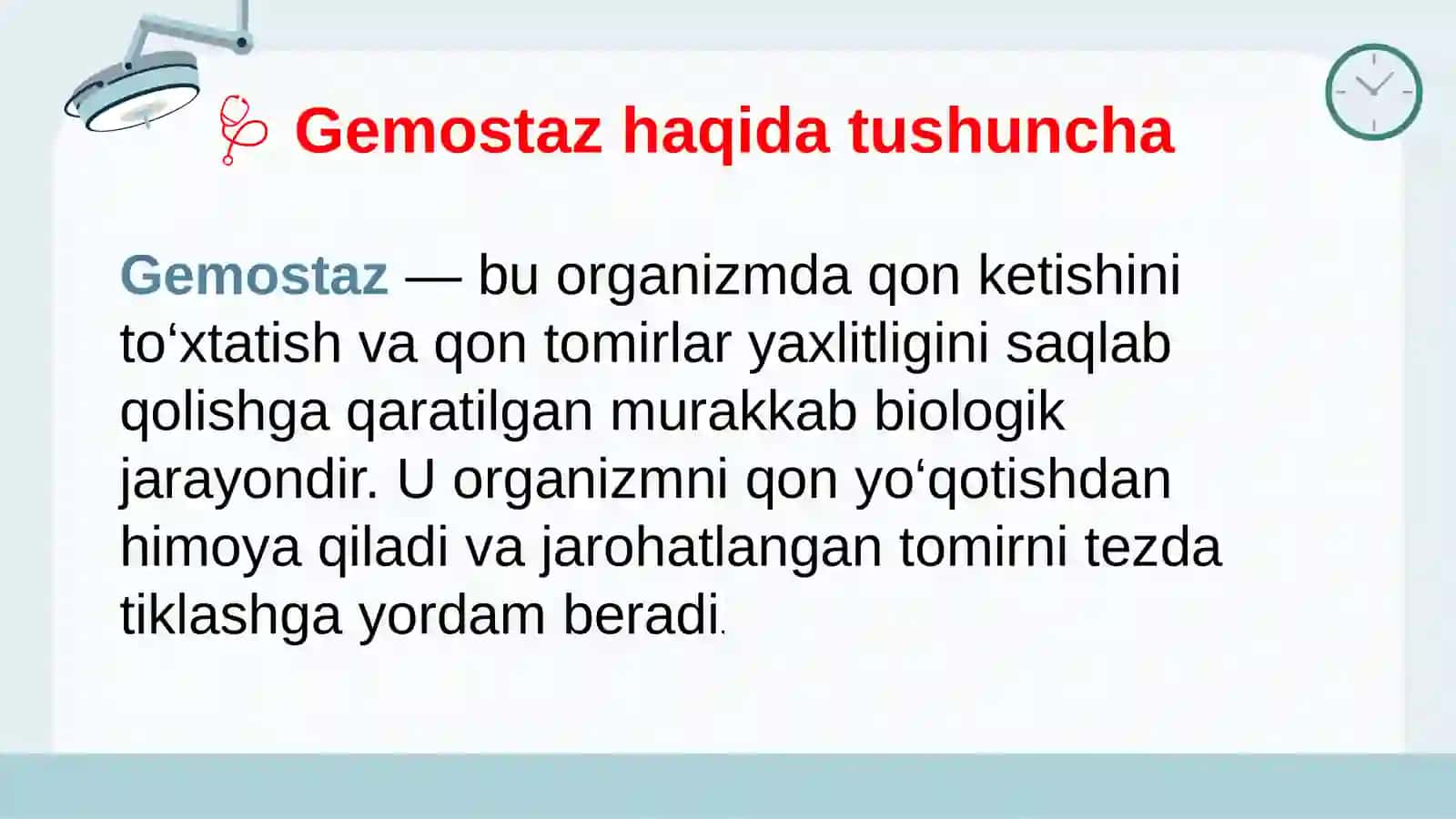 Mahalliy gemostaz uchun zamonaviy dori-vositalar 4