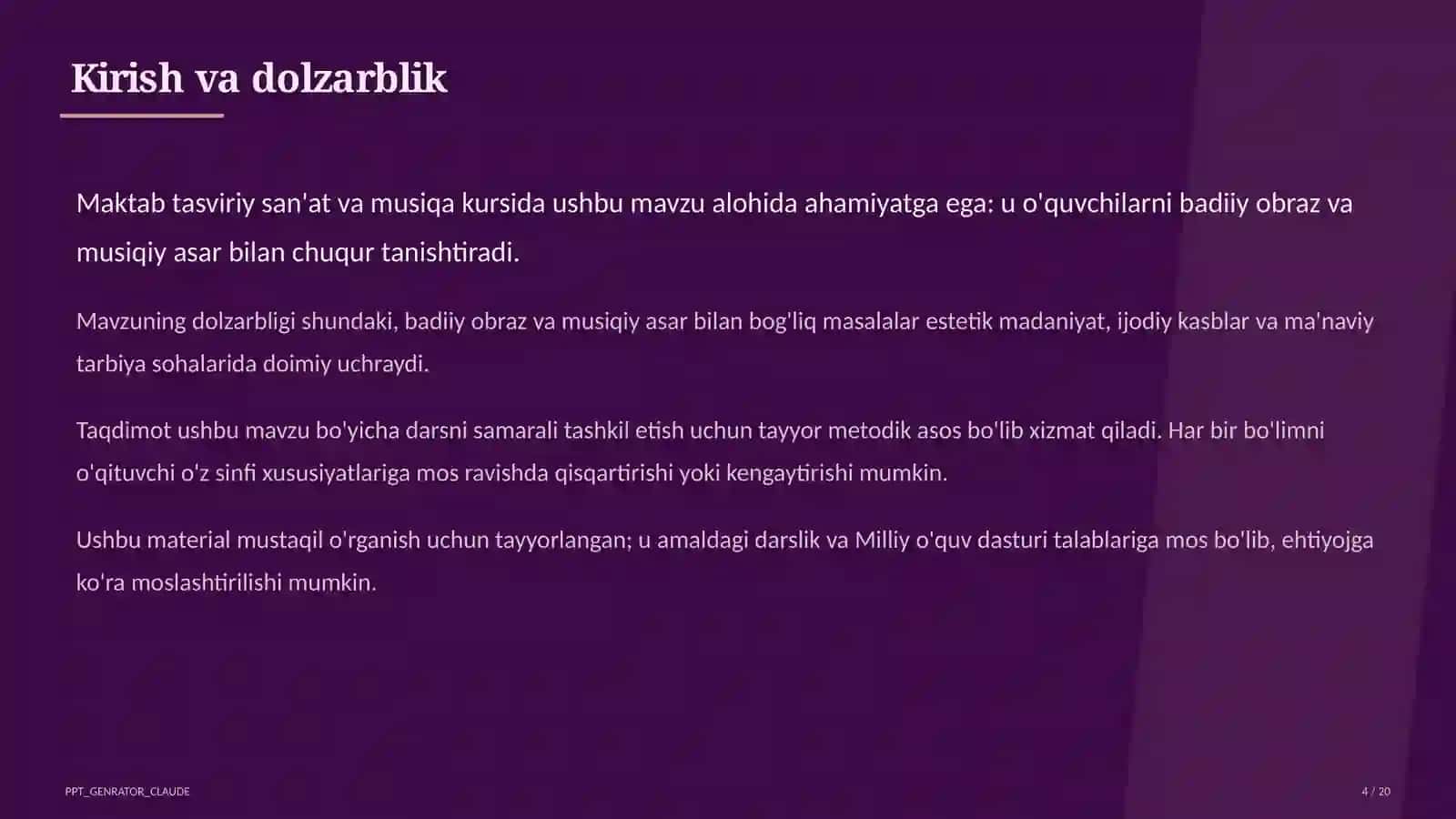 Me'morchilik yodgorliklari: Registon va Ichan-qal'a (6-sinf) 4