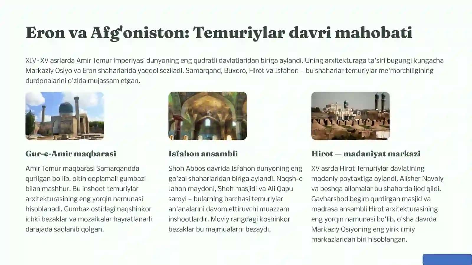 Sharq va Osiyo: O'rta asrlar arxitekturasi durdonalari.pptx 4