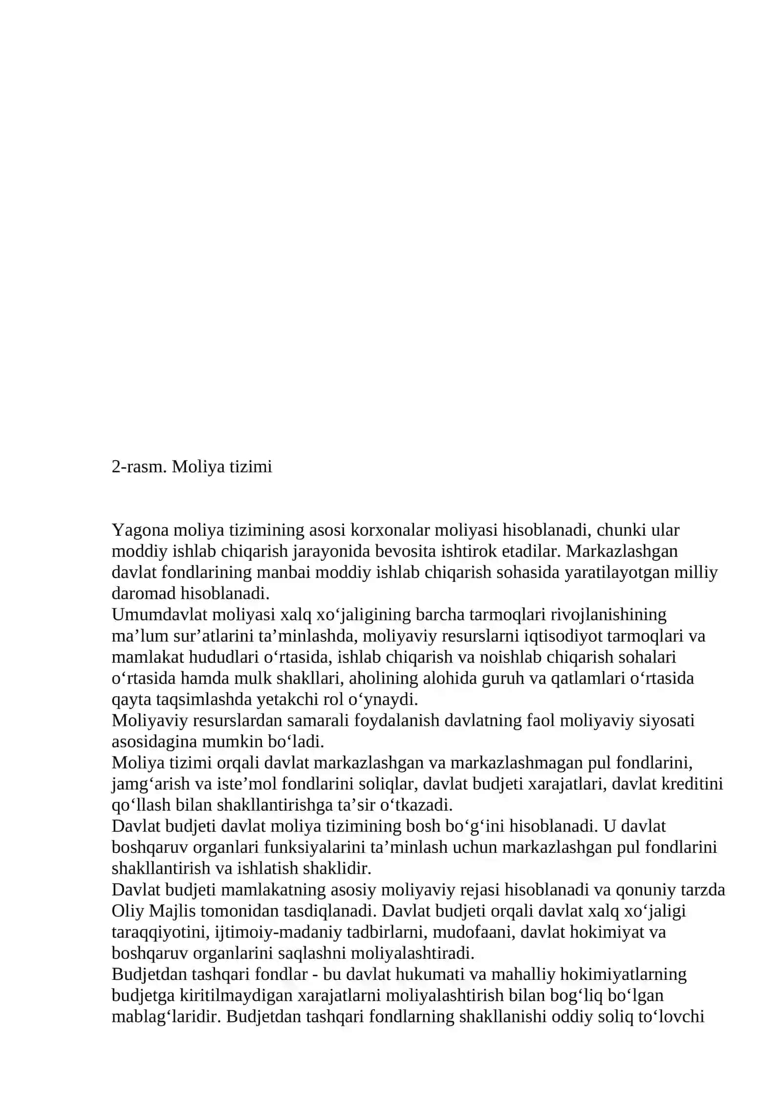 Moliya tizimi 4